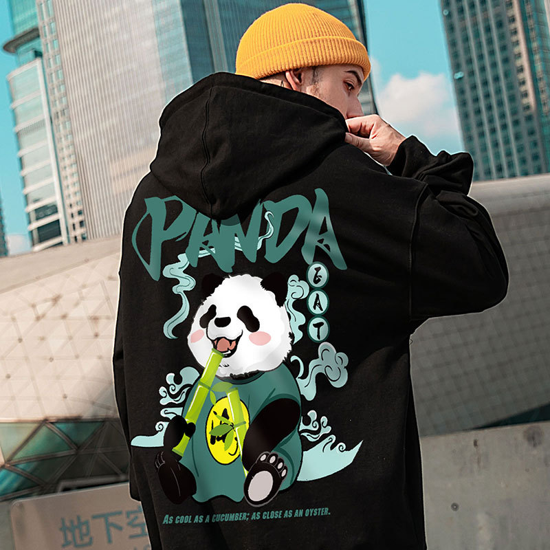 Playful Panda Graphics Sweatshirt