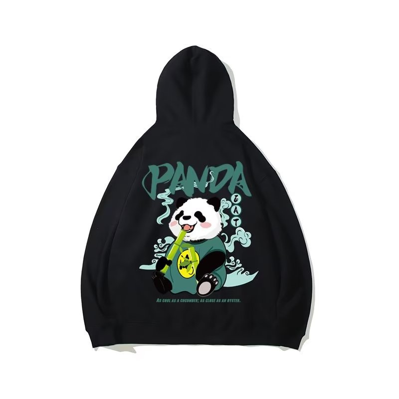 Playful Panda Graphics Sweatshirt